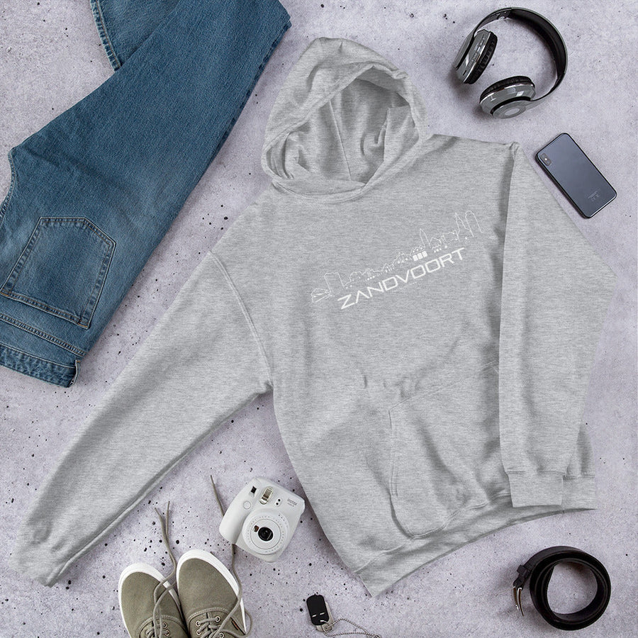 Hoodie Zandvoort houten cadeau decoratie relatiegeschenk van WoodWideCities