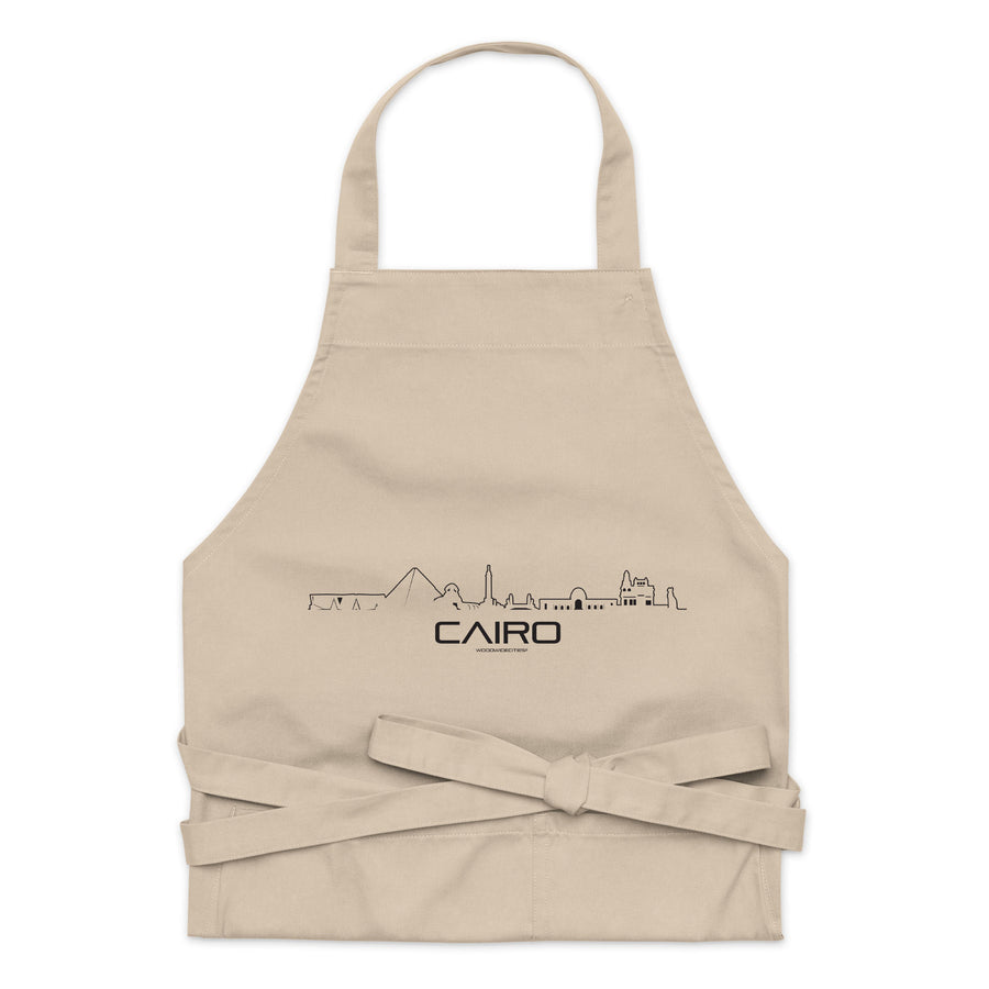 Keukenschort Cairo cadeau voor elke citylover decoratie relatiegeschenk van WoodWideCities
