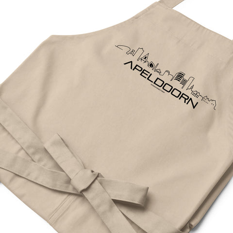 Keukenschort Eco Apeldoorn houten cadeau decoratie relatiegeschenk van WoodWideCities