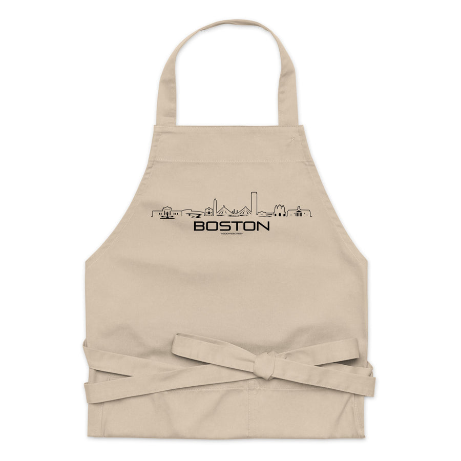 Keukenschort Eco Boston houten cadeau decoratie relatiegeschenk van WoodWideCities