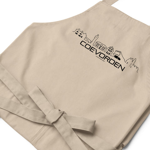 Keukenschort Eco Coevorden houten cadeau decoratie relatiegeschenk van WoodWideCities