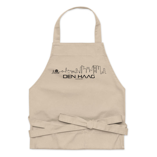 Keukenschort Eco Den Haag houten cadeau decoratie relatiegeschenk van WoodWideCities
