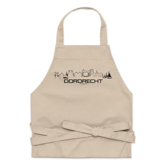 Keukenschort Eco Dordrecht houten cadeau decoratie relatiegeschenk van WoodWideCities