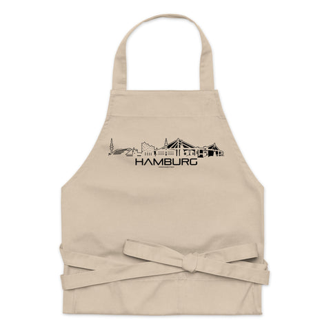 Keukenschort Eco Hamburg houten cadeau decoratie relatiegeschenk van WoodWideCities