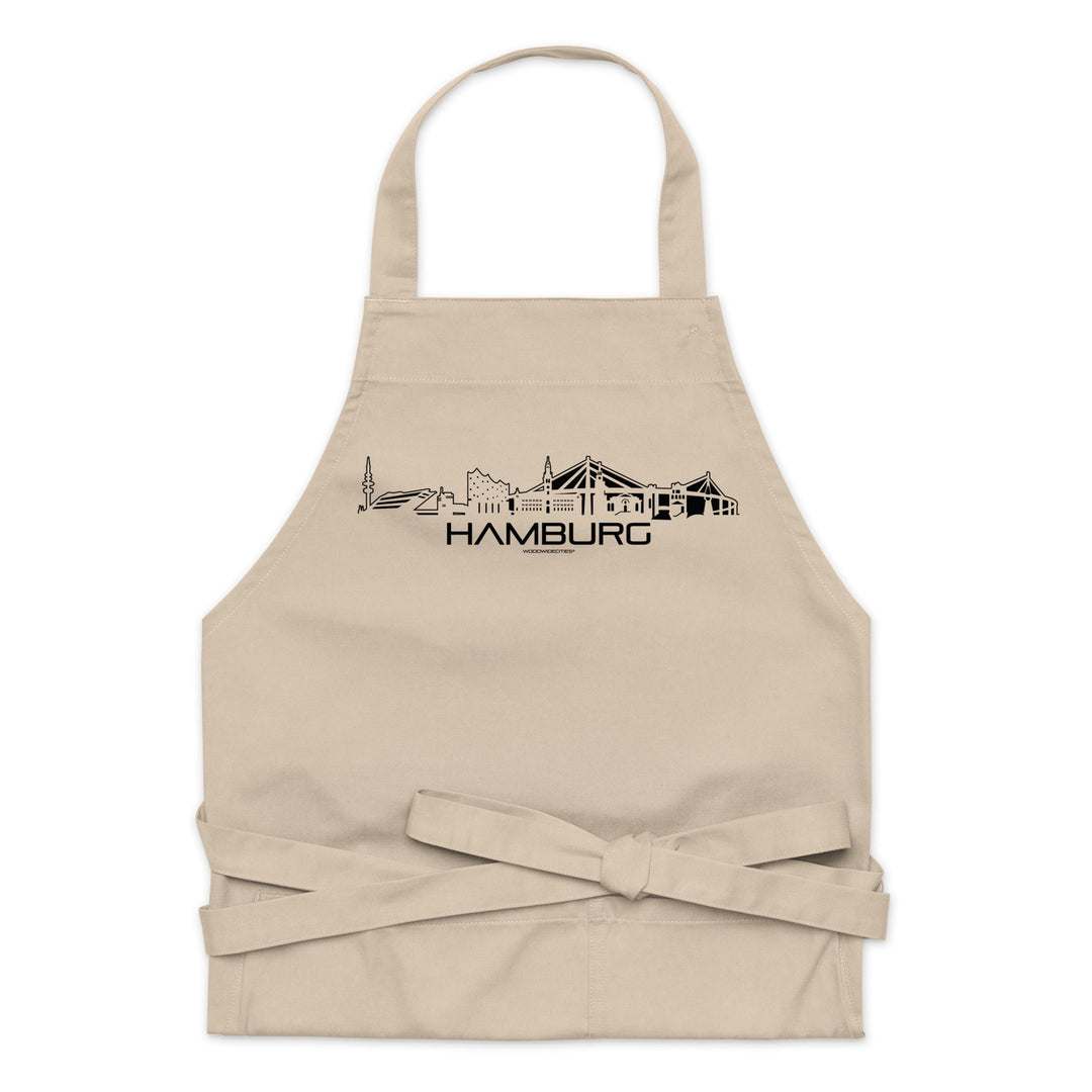 Keukenschort Eco Hamburg houten cadeau decoratie relatiegeschenk van WoodWideCities