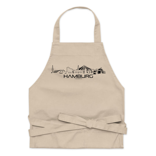 Keukenschort Eco Hamburg houten cadeau decoratie relatiegeschenk van WoodWideCities