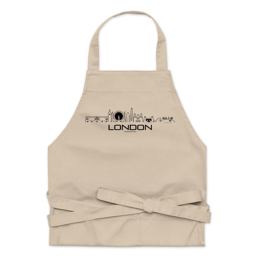 Keukenschort Eco London houten cadeau decoratie relatiegeschenk van WoodWideCities