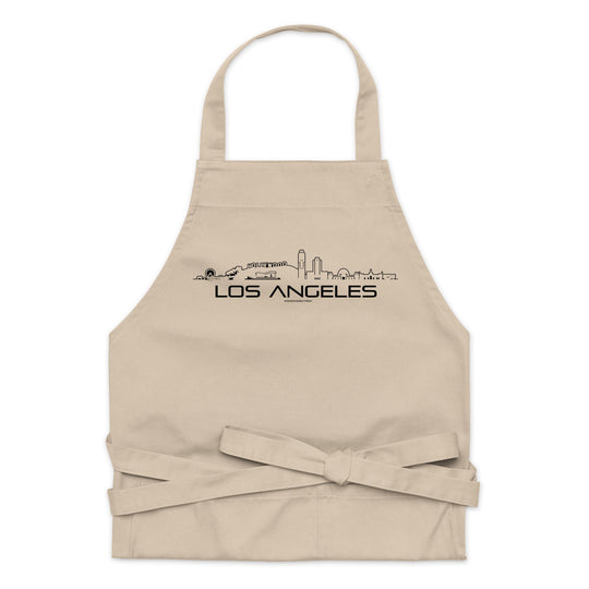 Keukenschort Eco Los Angeles houten cadeau decoratie relatiegeschenk van WoodWideCities