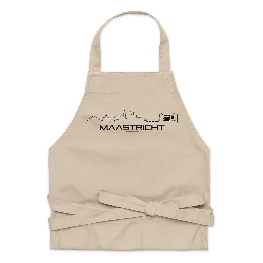 Keukenschort Eco Maastricht houten cadeau decoratie relatiegeschenk van WoodWideCities