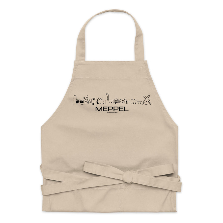Keukenschort Eco Meppel houten cadeau decoratie relatiegeschenk van WoodWideCities
