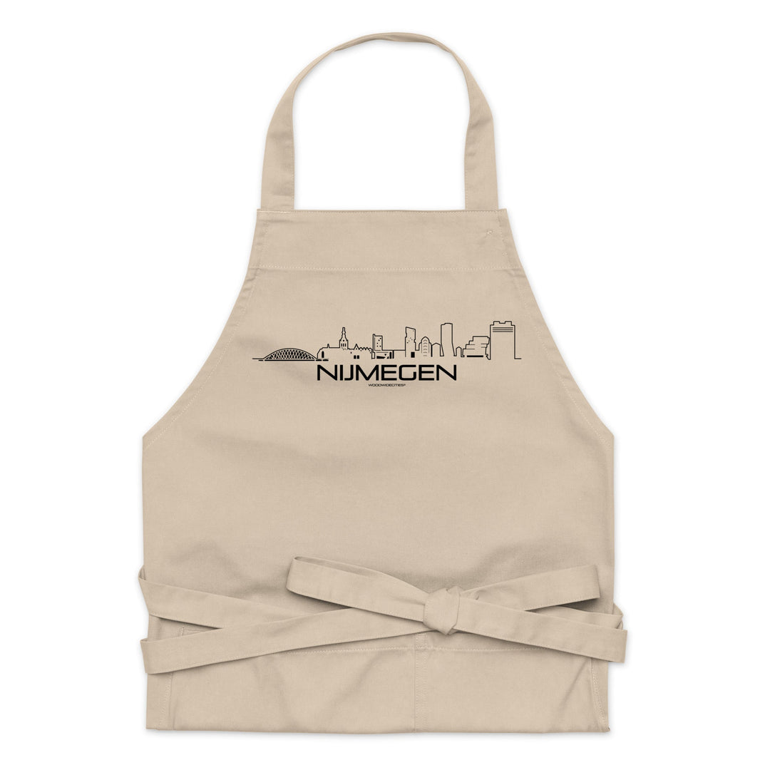 Keukenschort Eco Nijmegen houten cadeau decoratie relatiegeschenk van WoodWideCities