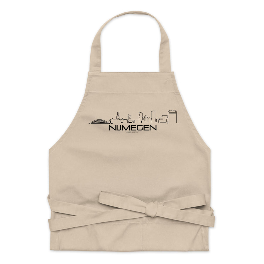 Keukenschort Eco Nijmegen houten cadeau decoratie relatiegeschenk van WoodWideCities