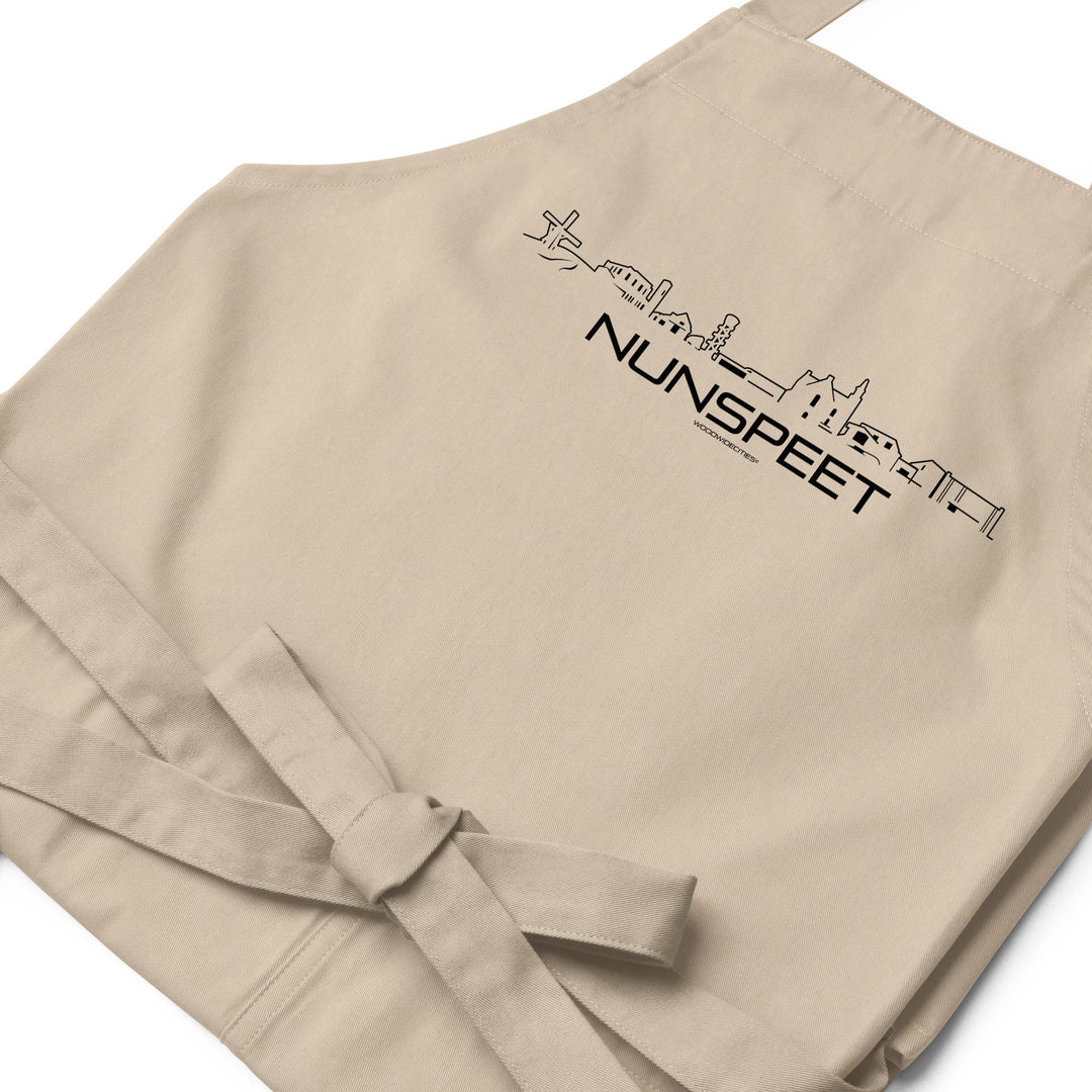 Keukenschort Eco Nunspeet houten cadeau decoratie relatiegeschenk van WoodWideCities