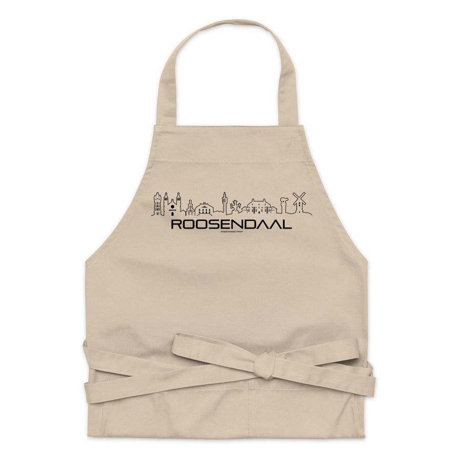Keukenschort Eco Roosendaal houten cadeau decoratie relatiegeschenk van WoodWideCities