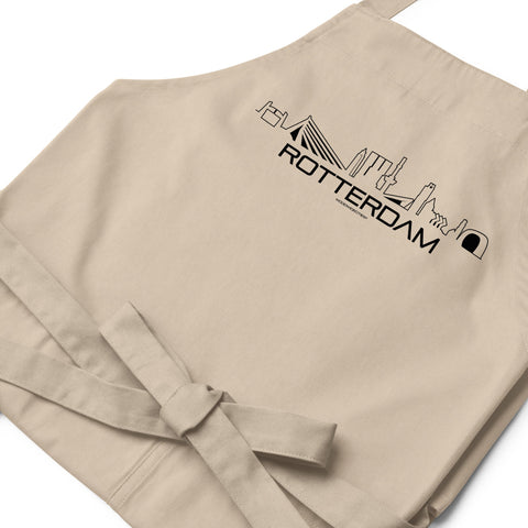 Keukenschort Eco Rotterdam houten cadeau decoratie relatiegeschenk van WoodWideCities