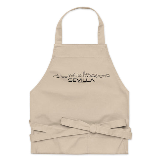 Keukenschort Eco Sevilla houten cadeau decoratie relatiegeschenk van WoodWideCities