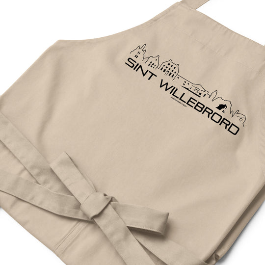 Keukenschort Eco Sint Willebrord houten cadeau decoratie relatiegeschenk van WoodWideCities