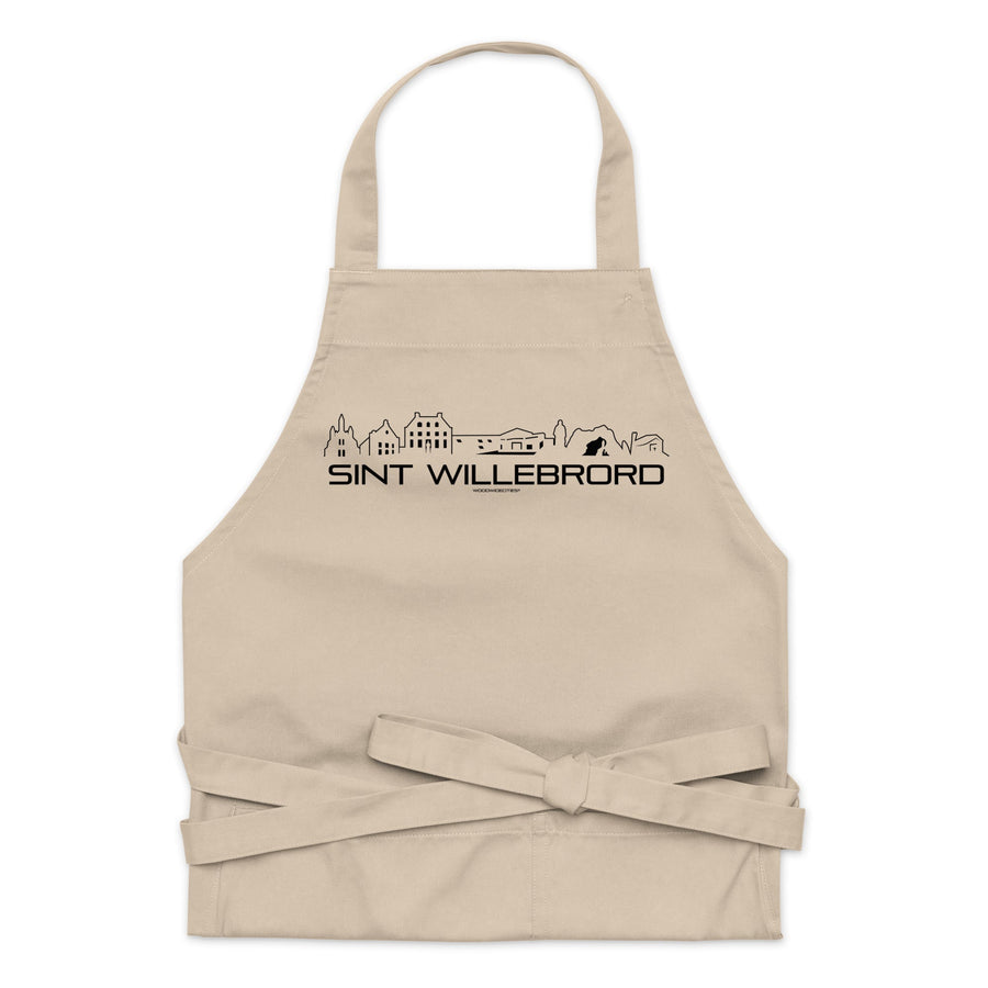 Keukenschort Eco Sint Willebrord houten cadeau decoratie relatiegeschenk van WoodWideCities