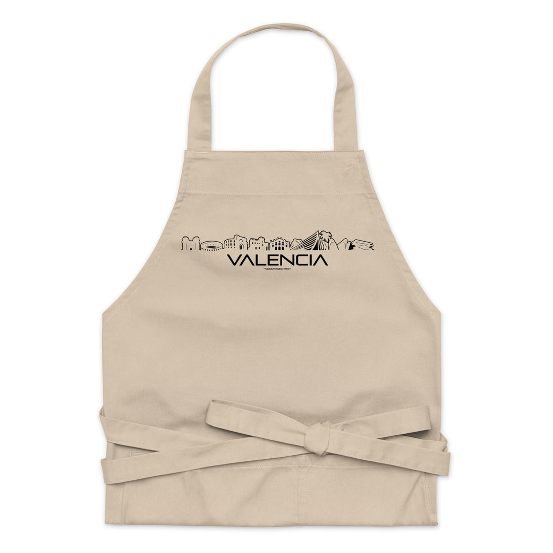 Keukenschort Eco Valencia houten cadeau decoratie relatiegeschenk van WoodWideCities