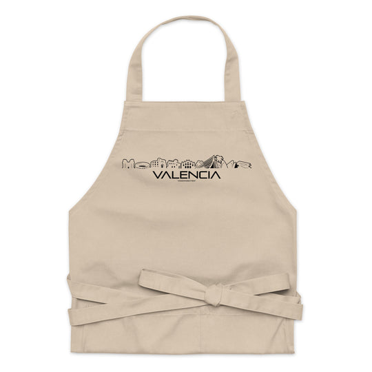 Keukenschort Eco Valencia houten cadeau decoratie relatiegeschenk van WoodWideCities