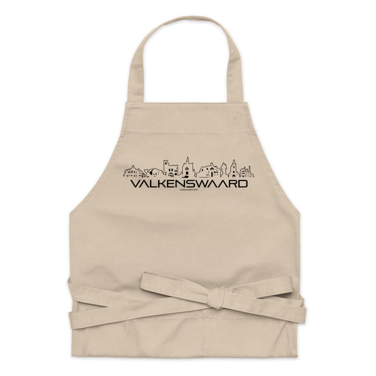 Keukenschort Eco Valkenswaard houten cadeau decoratie relatiegeschenk van WoodWideCities