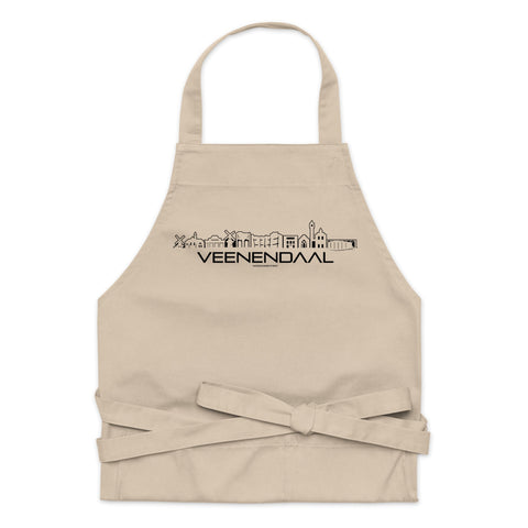 Keukenschort Eco Veenendaal houten cadeau decoratie relatiegeschenk van WoodWideCities