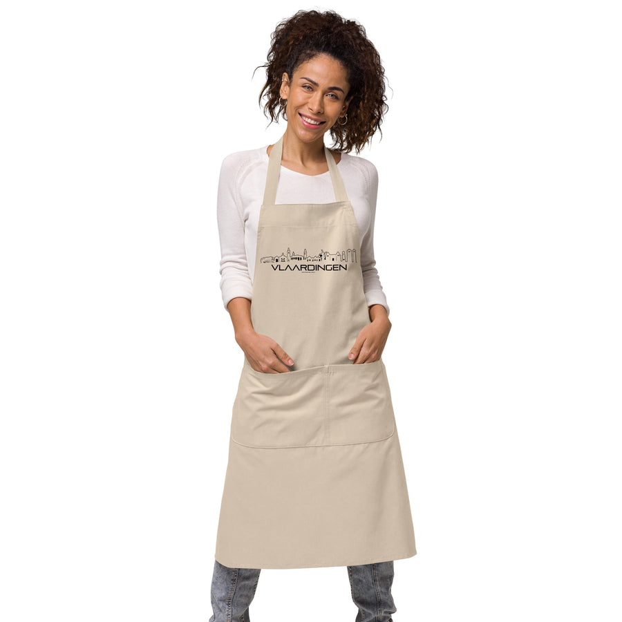 Keukenschort Eco Vlaardingen houten cadeau decoratie relatiegeschenk van WoodWideCities