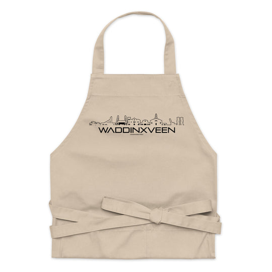 Keukenschort Eco Waddinxveen houten cadeau decoratie relatiegeschenk van WoodWideCities