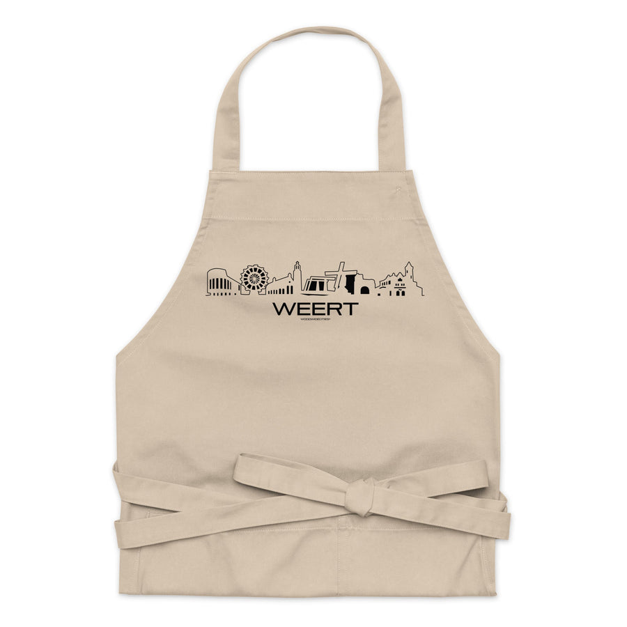 Keukenschort Eco Weert houten cadeau decoratie relatiegeschenk van WoodWideCities