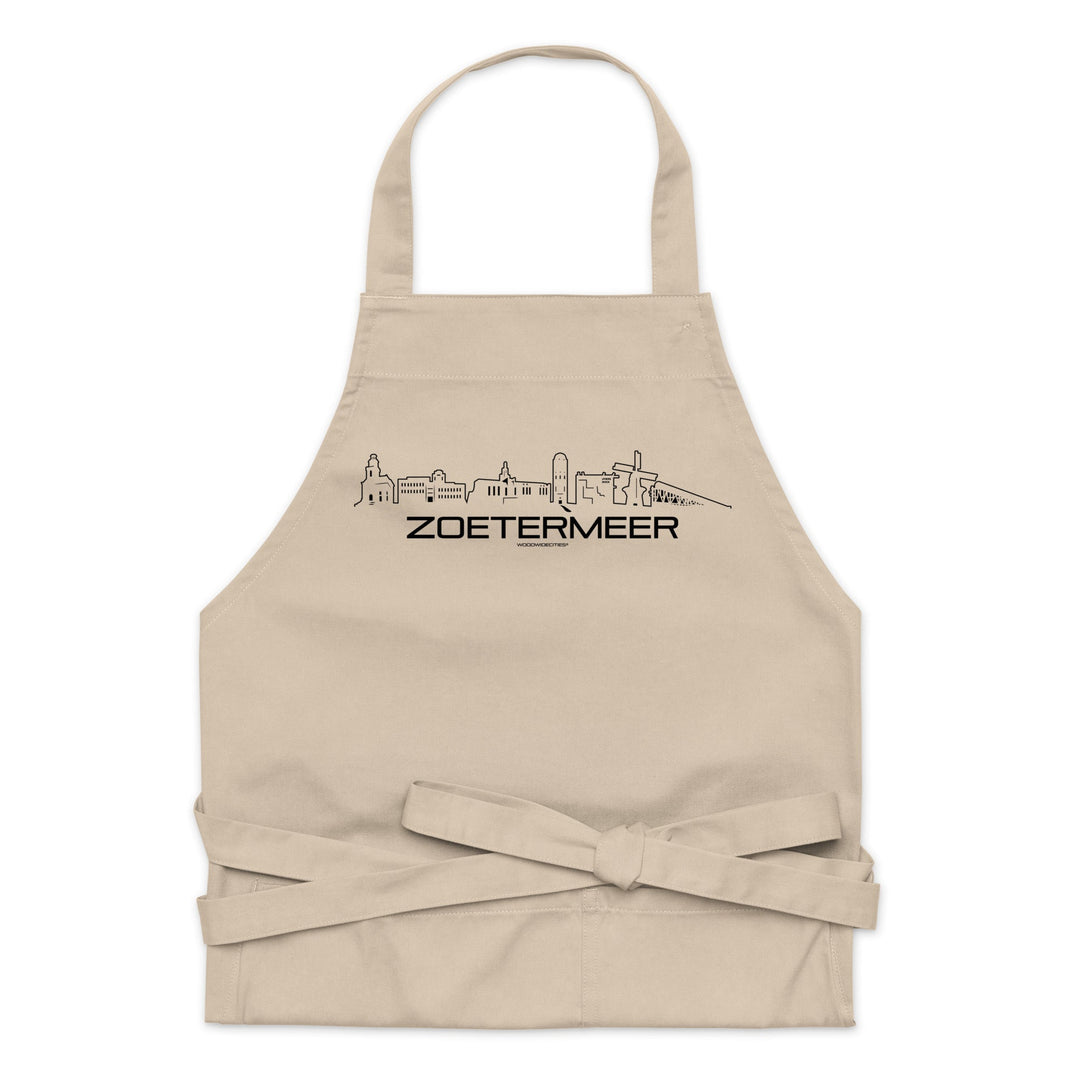 Keukenschort Eco Zoetermeer houten cadeau decoratie relatiegeschenk van WoodWideCities