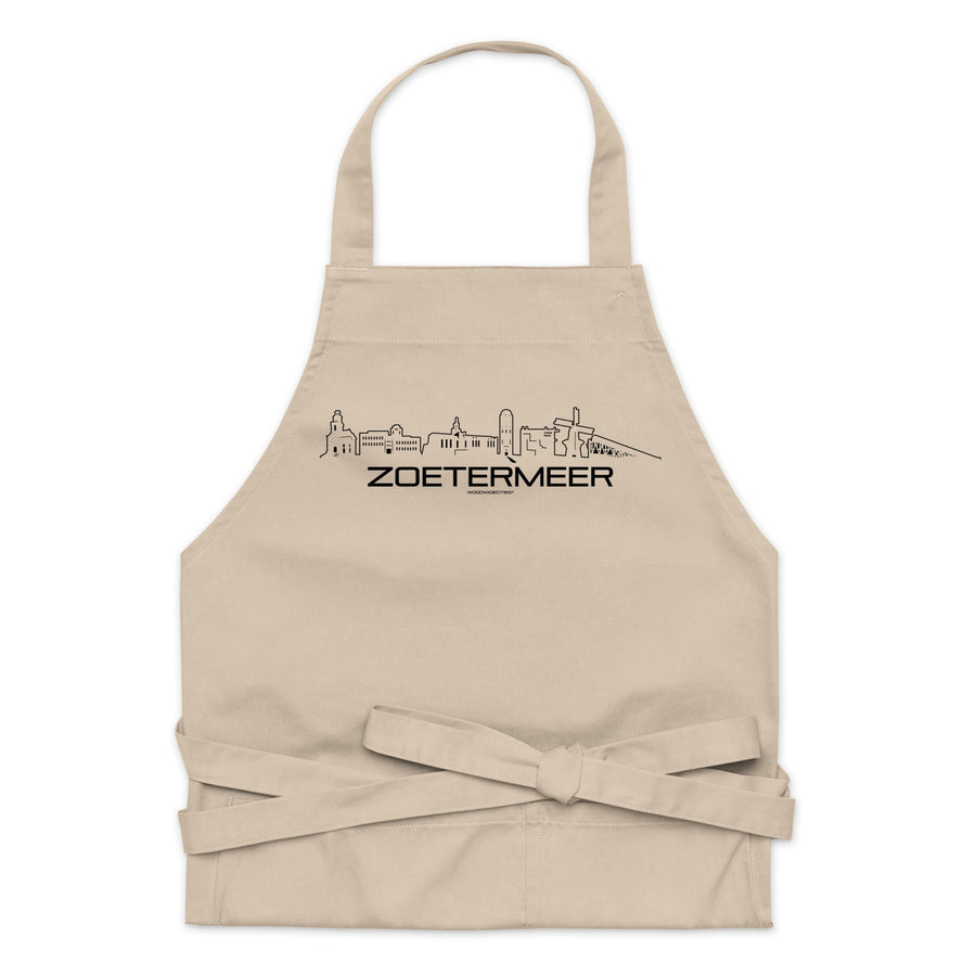 Keukenschort Eco Zoetermeer houten cadeau decoratie relatiegeschenk van WoodWideCities