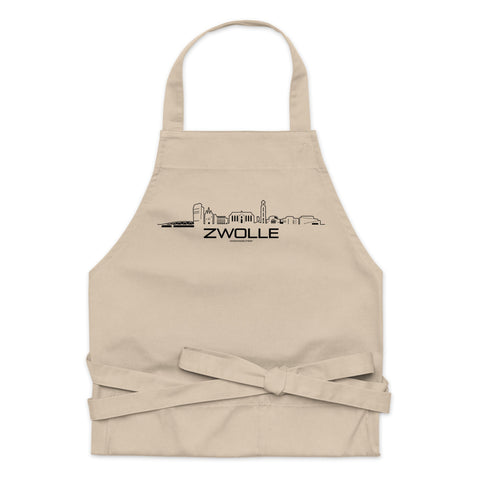 Keukenschort Eco Zwolle houten cadeau decoratie relatiegeschenk van WoodWideCities