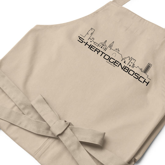 Keukenschort Eco Den Bosch houten cadeau decoratie relatiegeschenk van WoodWideCities