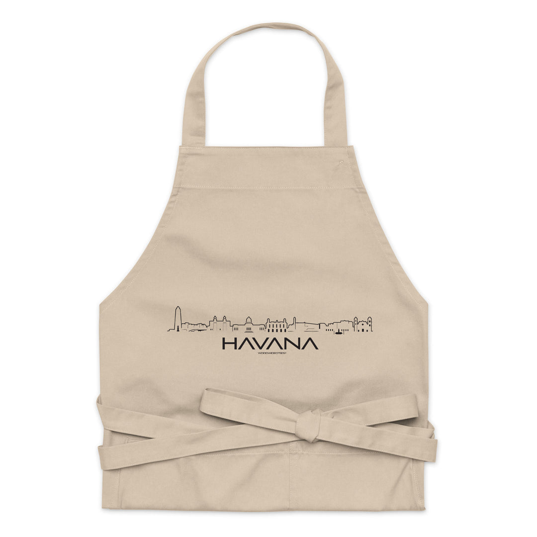 Keukenschort Havana cadeau voor elke citylover decoratie relatiegeschenk van WoodWideCities