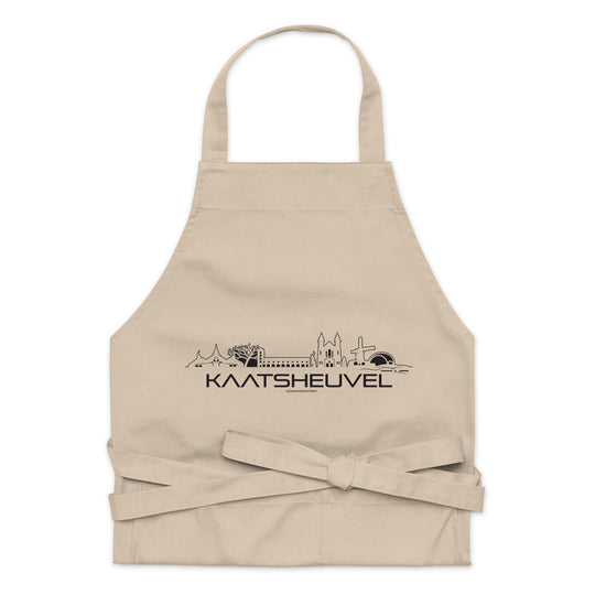 Keukenschort Kaatsheuvel cadeau voor elke citylover decoratie relatiegeschenk van WoodWideCities
