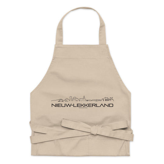 Keukenschort Nieuw-Lekkerland cadeau voor elke citylover decoratie relatiegeschenk van WoodWideCities