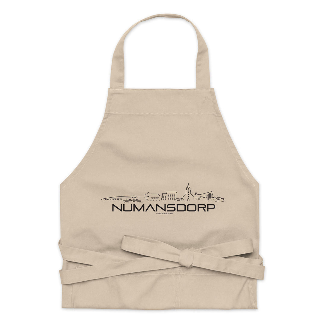 Keukenschort Numansdorp cadeau voor elke citylover decoratie relatiegeschenk van WoodWideCities