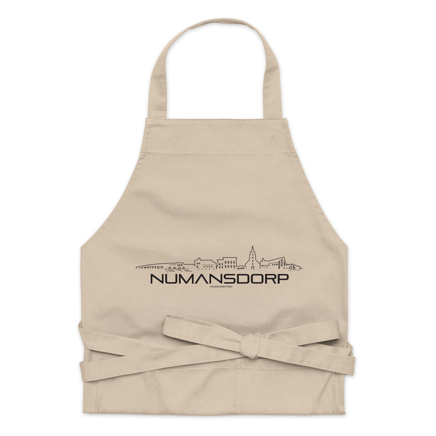 Keukenschort Numansdorp cadeau voor elke citylover decoratie relatiegeschenk van WoodWideCities