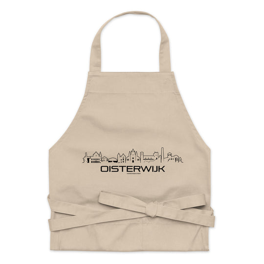 Keukenschort Oisterwijk cadeau voor elke citylover decoratie relatiegeschenk van WoodWideCities