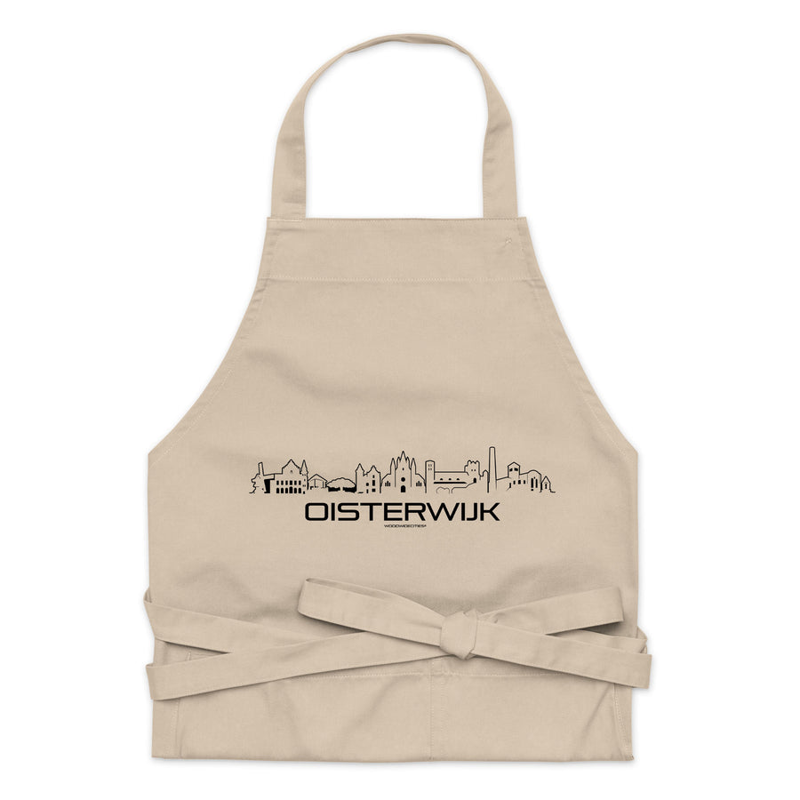 Keukenschort Oisterwijk cadeau voor elke citylover decoratie relatiegeschenk van WoodWideCities
