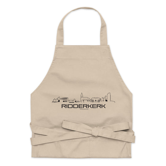 Keukenschort Ridderkerk cadeau voor elke citylover decoratie relatiegeschenk van WoodWideCities