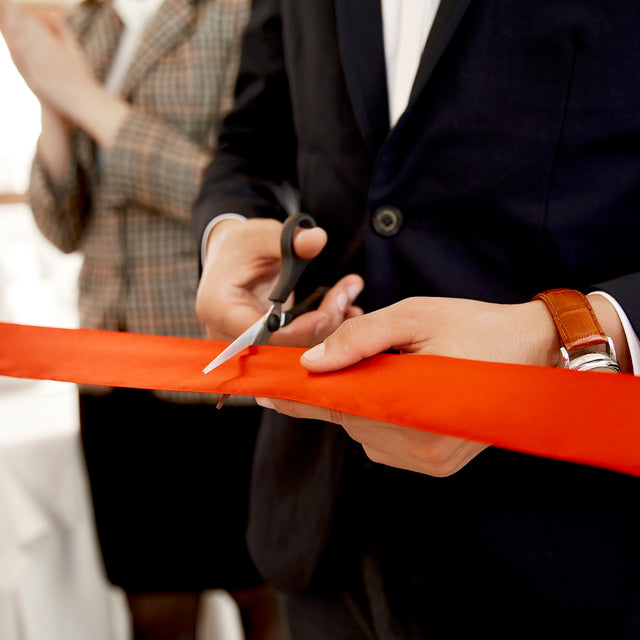 Opening bedrijf of winkel