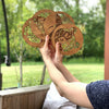Pannen onderzetters Geometrische Dieren Bamboe houten cadeau decoratie relatiegeschenk van WoodWideCities