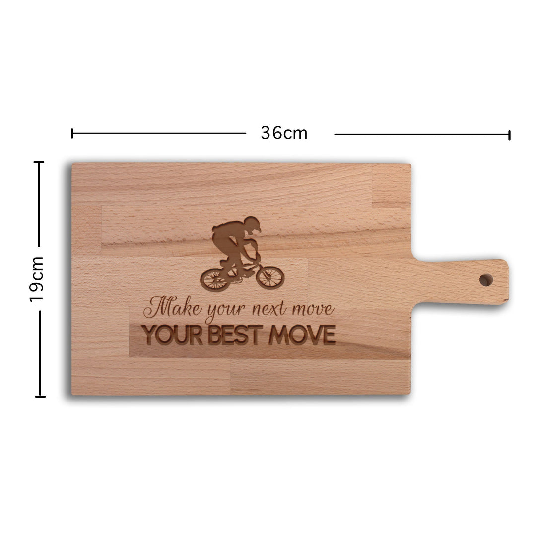 Serveerplank Bmx Make Your Next Move Your Best Move
