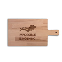 Serveerplank Duiken Impossible Is Nothing
