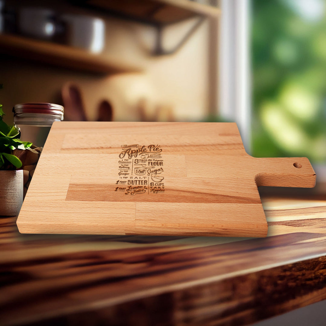 Serveerplank Eten Appeltaart