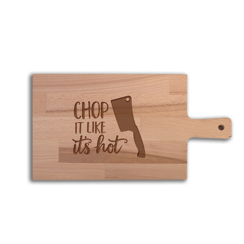 Serveerplank Eten Chop It Like It's Hot
