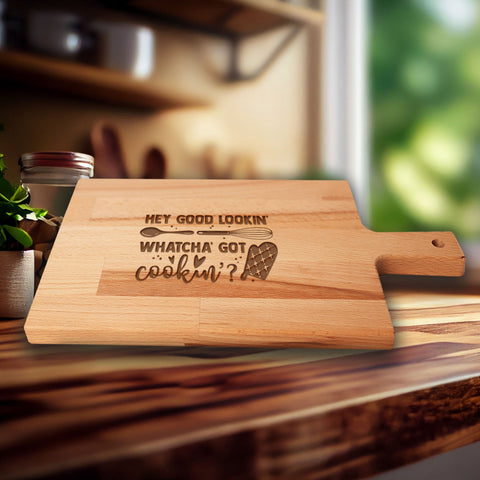 Serveerplank Eten Hey Good Lookin Watcha Got Cookin