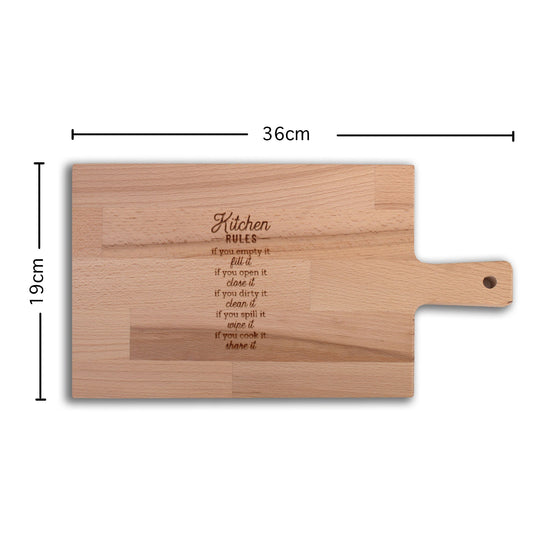 Serveerplank Eten Kitchen Rules