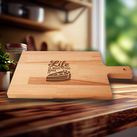 Serveerplank Eten Life if What You Bake It